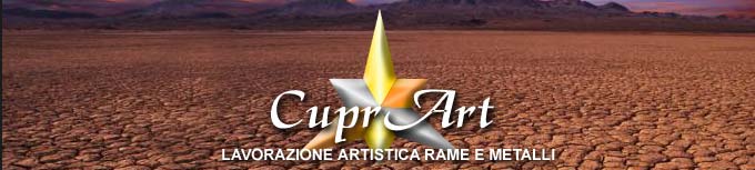 Cuprart lavorazionie artistica dei metalli