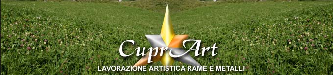 Cuprart lavorazionie artistica dei metalli