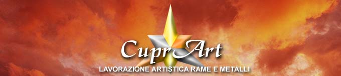 Cuprart lavorazionie artistica dei metalli