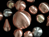 Sfere, bocce ovalizzate,punte